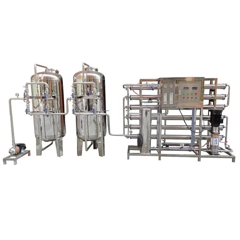 Water Treatment Machine Manufacturer with 3000Lph Reverse Osmosis Technology