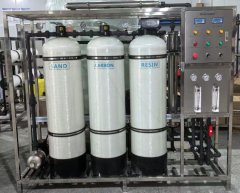 Equipamento de tratamento de água por osmose reversa de 1000 LPH, sistema de filtração com membrana RO, purificação de água comercial/industrial